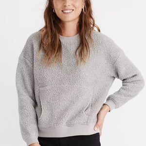 Madewell Polartec Fleece Crewneck Sweatshirt